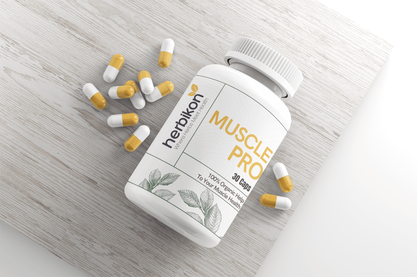 Muscle Pro - Herbikon | 100% Organic Health Help